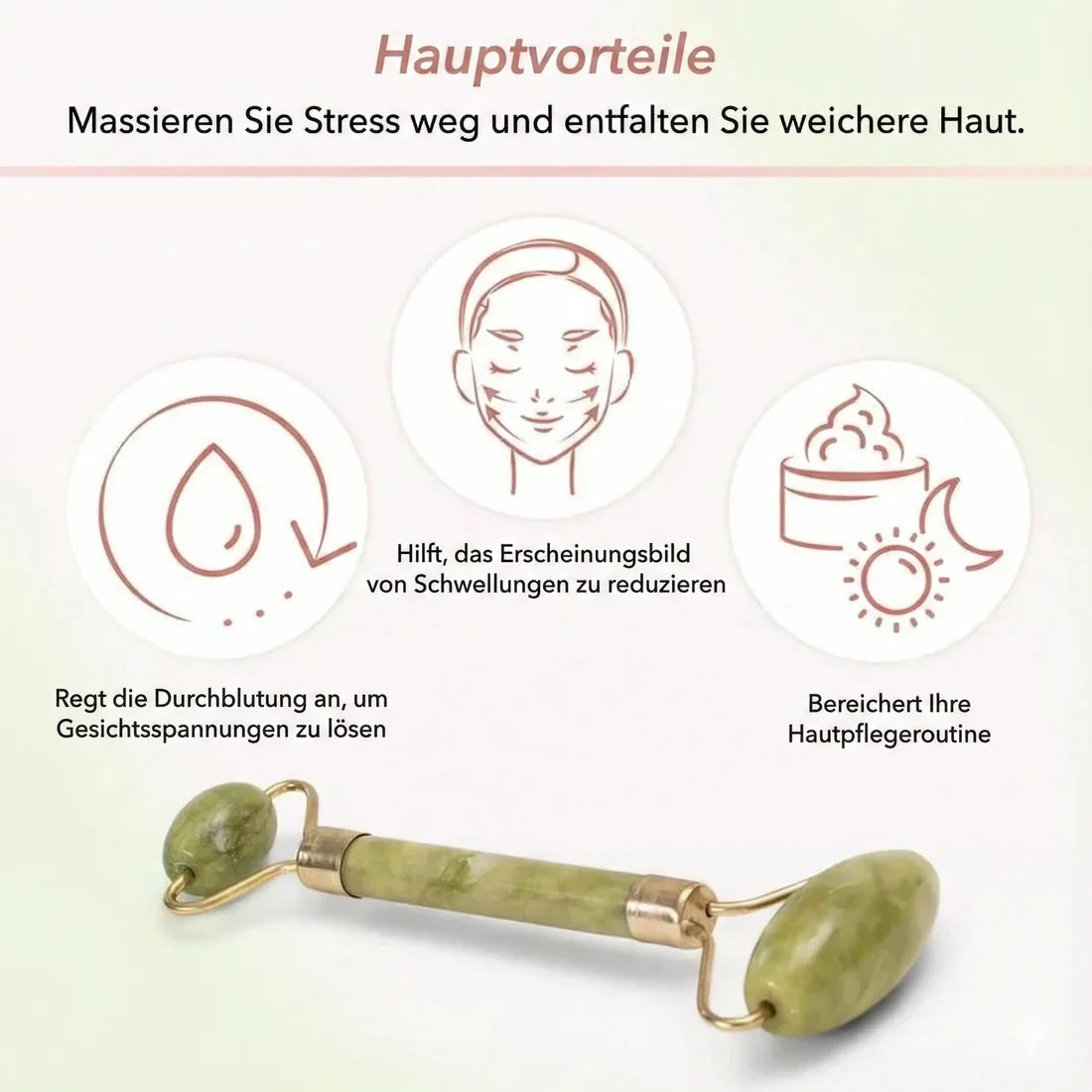 TÄGLICHES GLOW SET | SERUM & GESICHTSROLLER