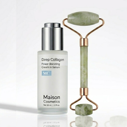 TÄGLICHES GLOW SET | SERUM & GESICHTSROLLER