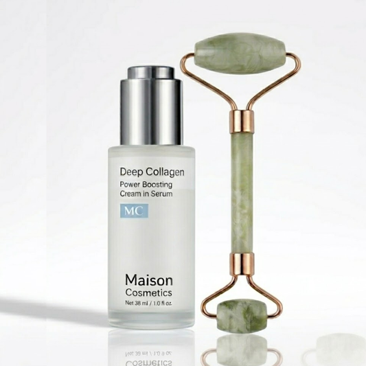 TÄGLICHES GLOW SET | SERUM & GESICHTSROLLER