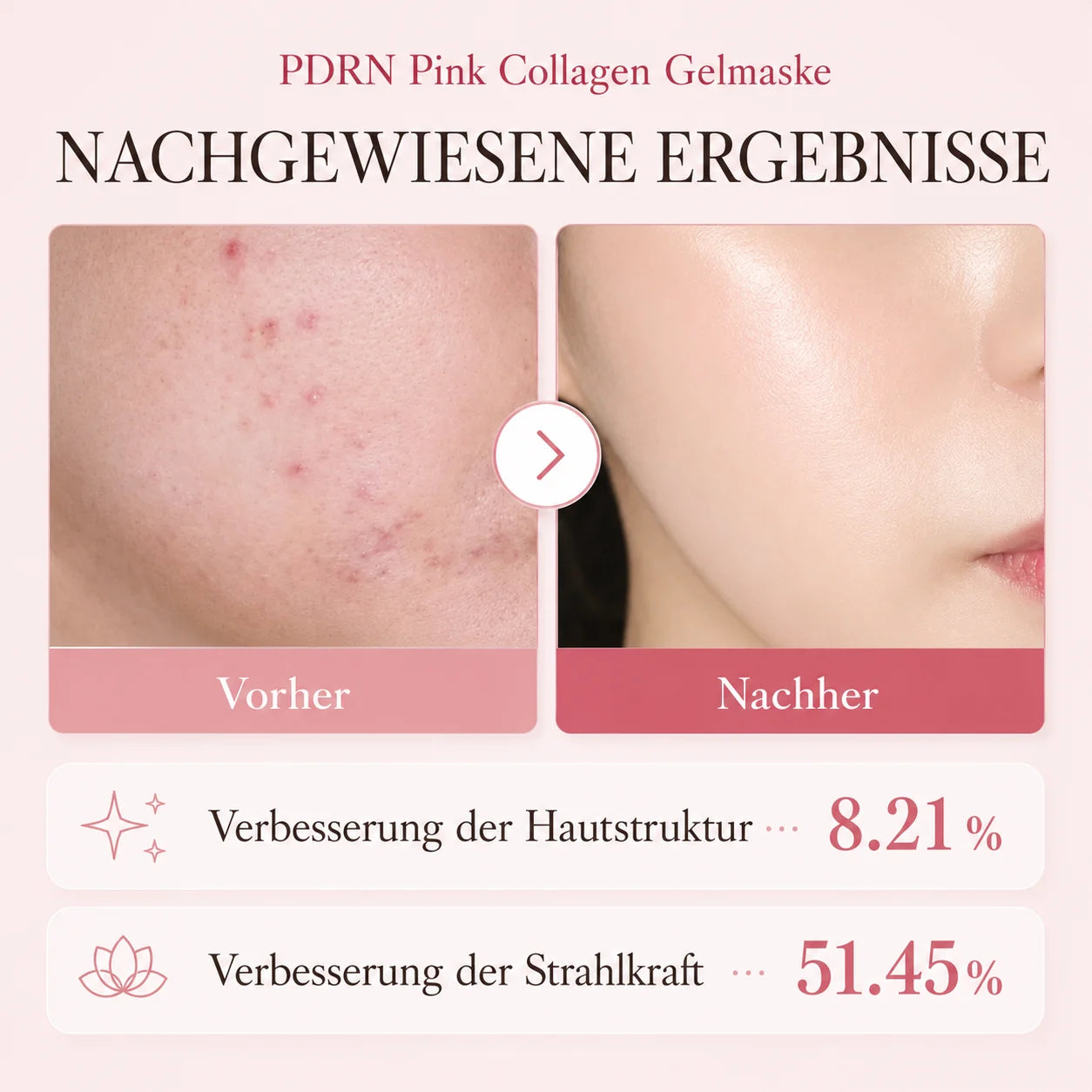Maison Salmon PDRN Pink Kollagen-Maske