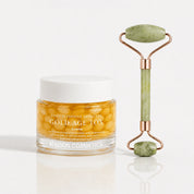 Maison Lift & Glow Duo – Gesichtscreme & Jaderoller Set